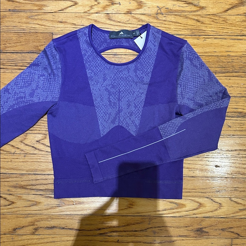 Adidas by Stella McCartney Purple Long Sleeve Top